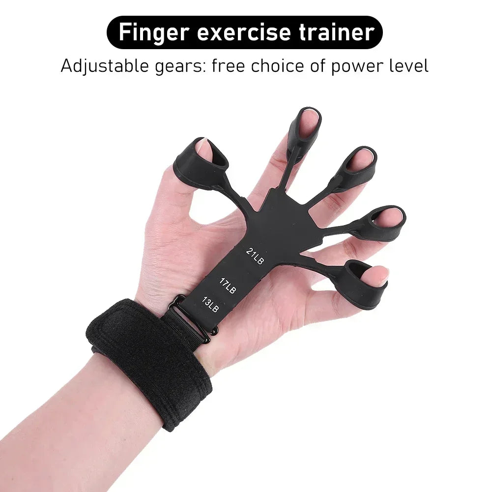 Advanced Finger Strength Training Device for Musicians and Rehabilitation - Adjustable Resistance Hand Gripper