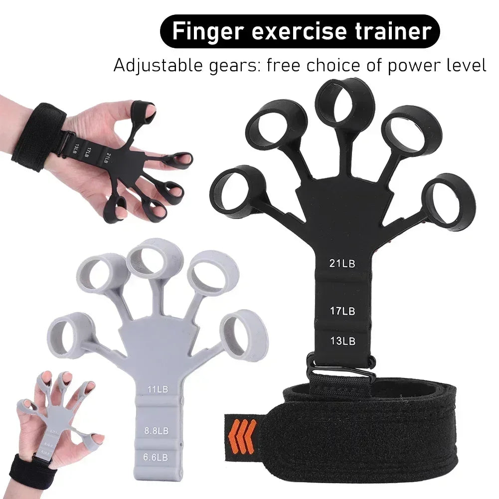 Advanced Finger Strength Training Device for Musicians and Rehabilitation - Adjustable Resistance Hand Gripper